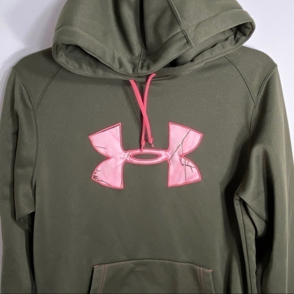 Under Armour Camouflage Hooded Sweatshirt Women’s Medium - Picture 2 of 7